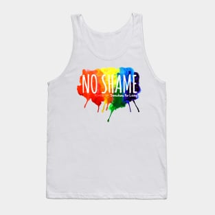 No Shame Rainbow Tank Top